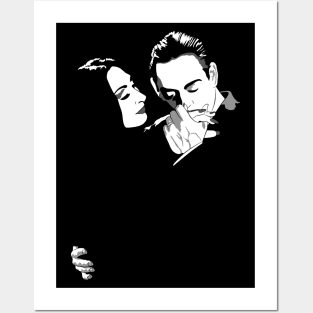 Gomez & Morticia Posters and Art